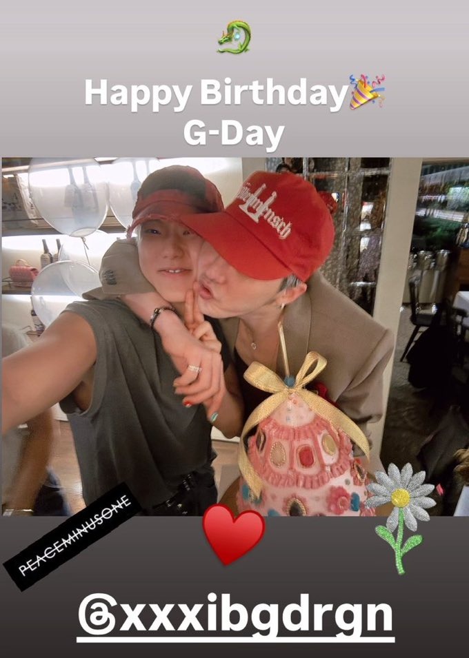 Hoshi (SEVENTEEN) thân thiết với G-Dragon