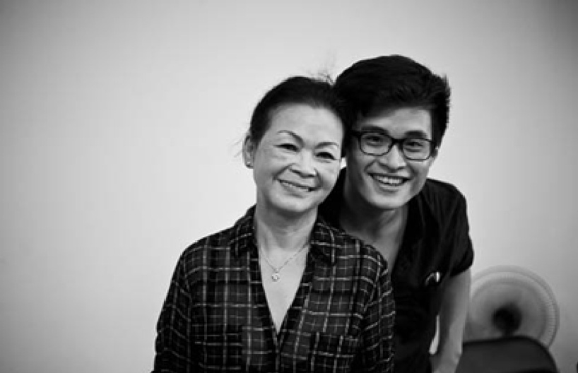 Khánh Ly và Hà Anh Tuấn trong một khoảnh khắc
