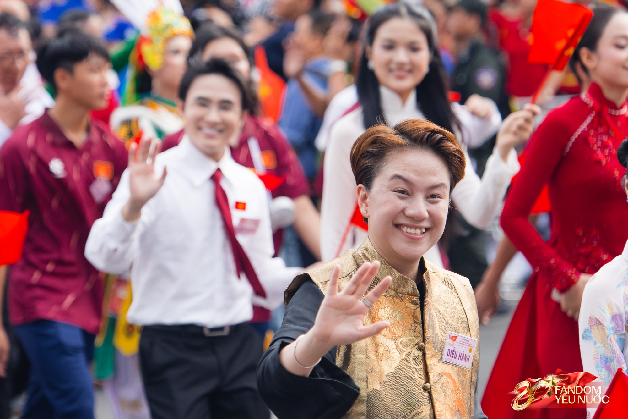 Bảo Hân tham gia tổng duyệt 