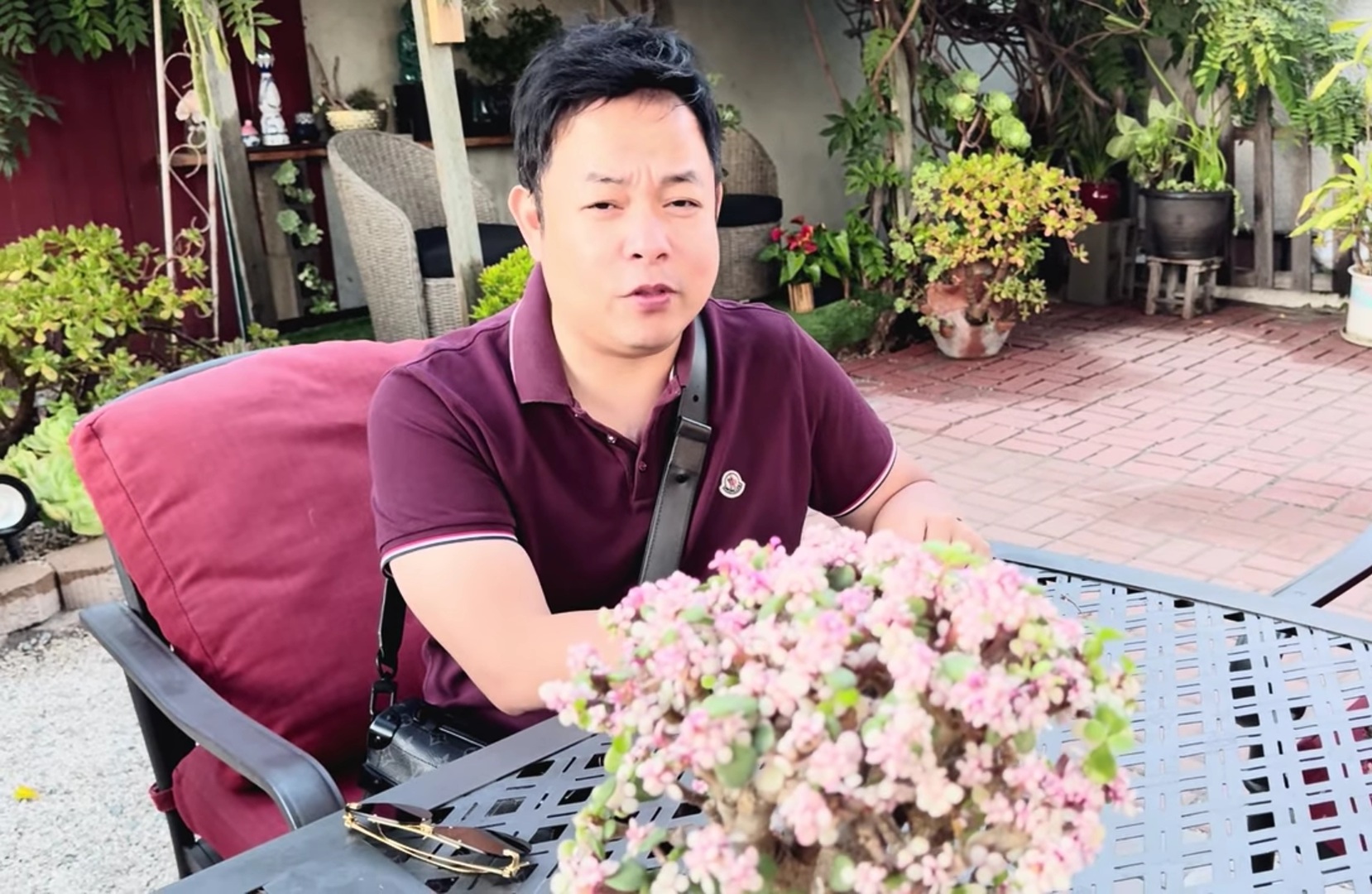Ca sĩ Quang Lê trong buổi gặp gỡ