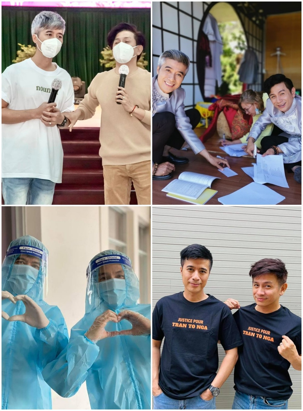 Đình Toàn độc thân sống cùng mẹ