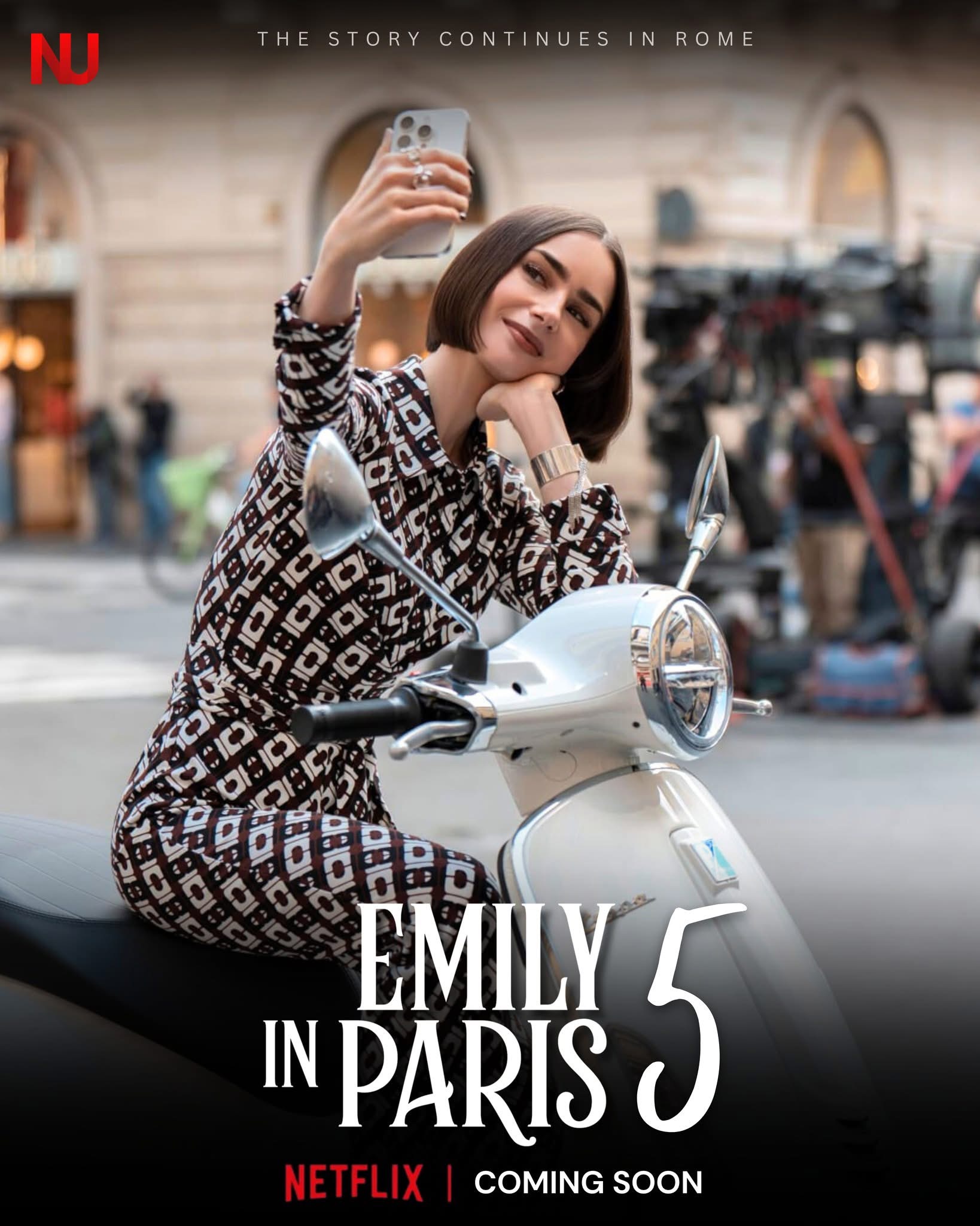 Lily Collins vai Emily