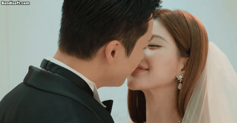 Đám cưới đang viral khắp Trung Quốc: Cô dâu nhan sắc sang xịn mịn, chú rể là tổng tài đẹp nhất quả đất- Ảnh 8. Khoảnh khắc ngọt ngào trong đám cưới