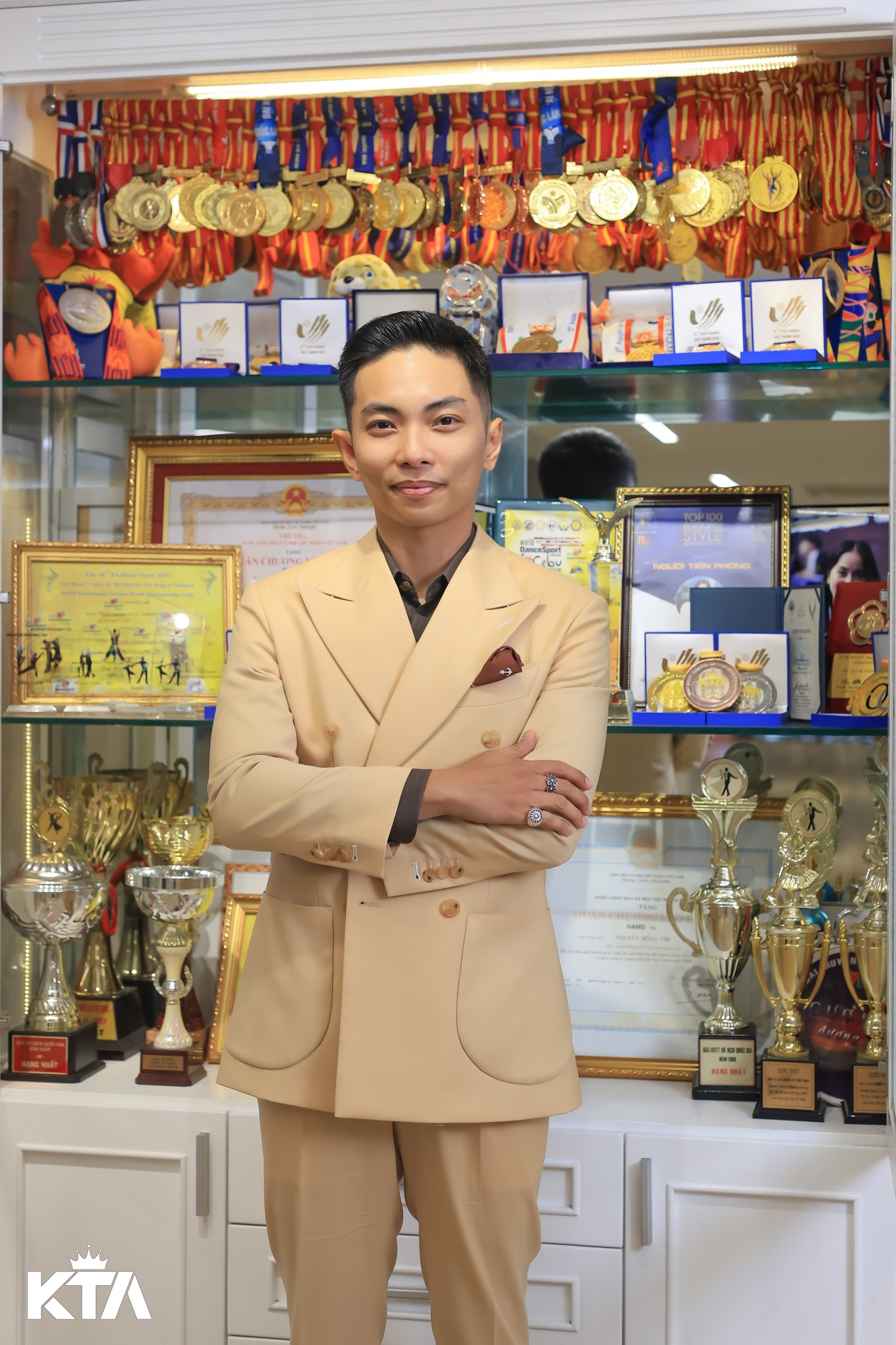 Không gian sống sang trọng với nhiều huy chương