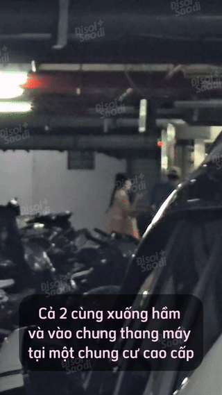 Hình ảnh thân mật của Quỳnh Nga và Việt Anh tại chung cư