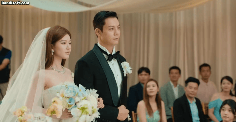 Đám cưới đang viral khắp Trung Quốc: Cô dâu nhan sắc sang xịn mịn, chú rể là tổng tài đẹp nhất quả đất- Ảnh 4. Cảnh đám cưới trong phim