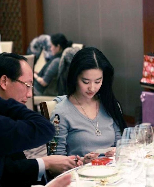 Vết nhơ gột cả đời không sạch của Phạm Băng Băng, Lưu Diệc Phi- Ảnh 5. Lưu Diệc Phi đi ngoại giao đại gia