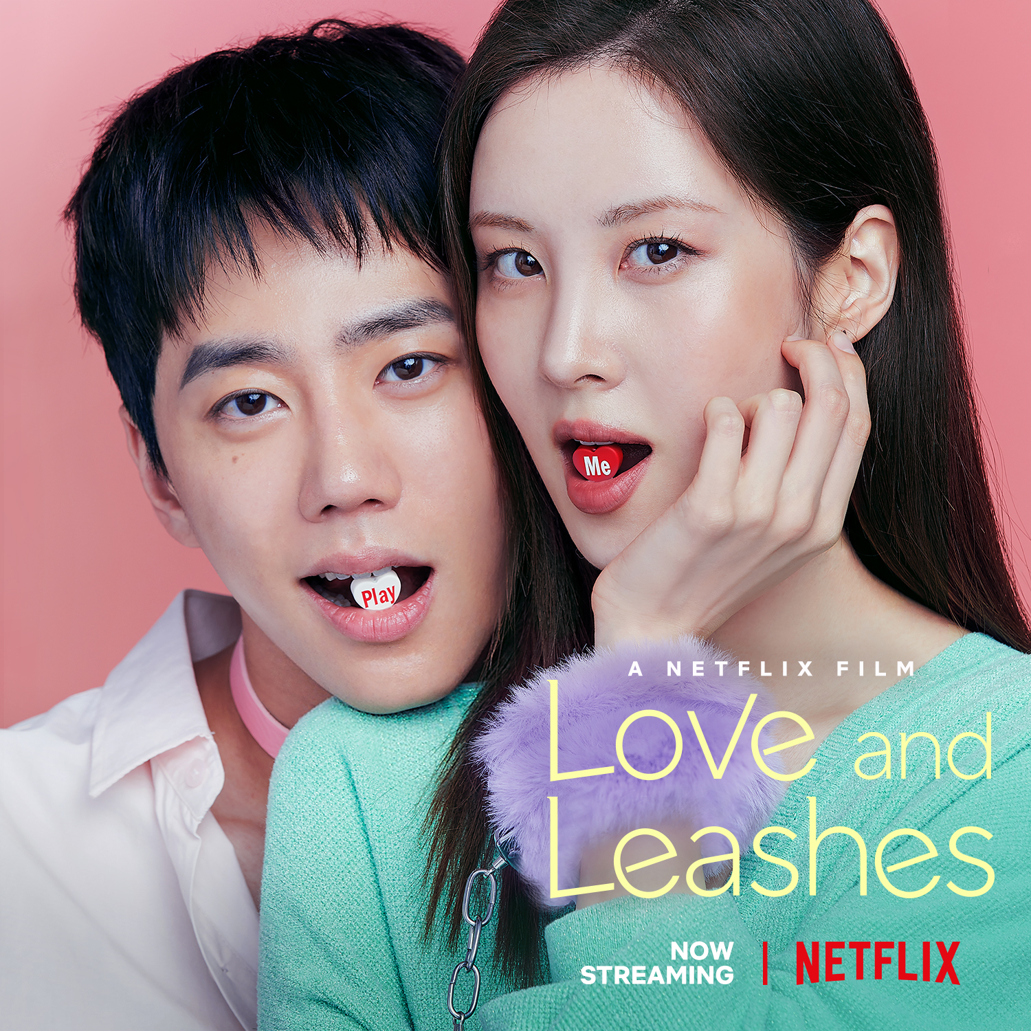 Hai nhân vật chính trong Love and Leashes