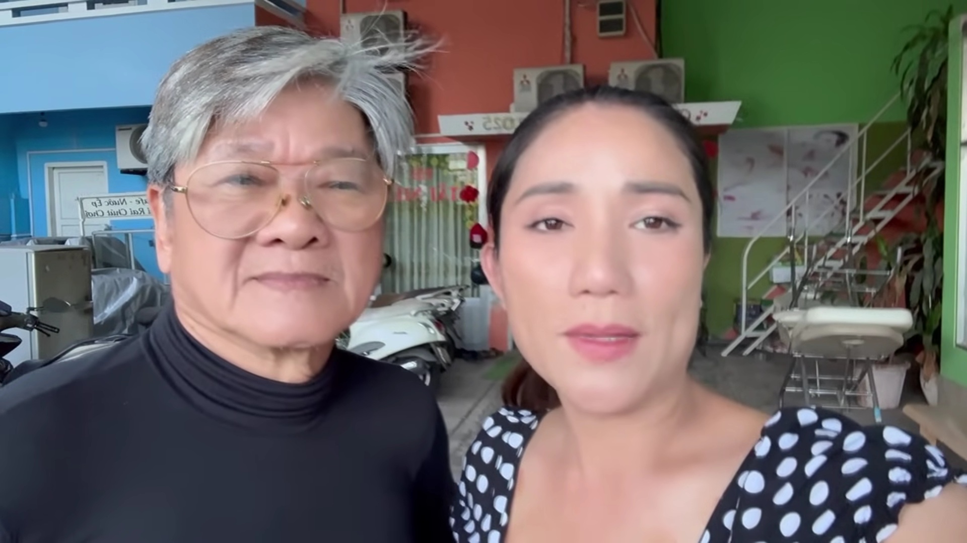 Cát Tường và bố