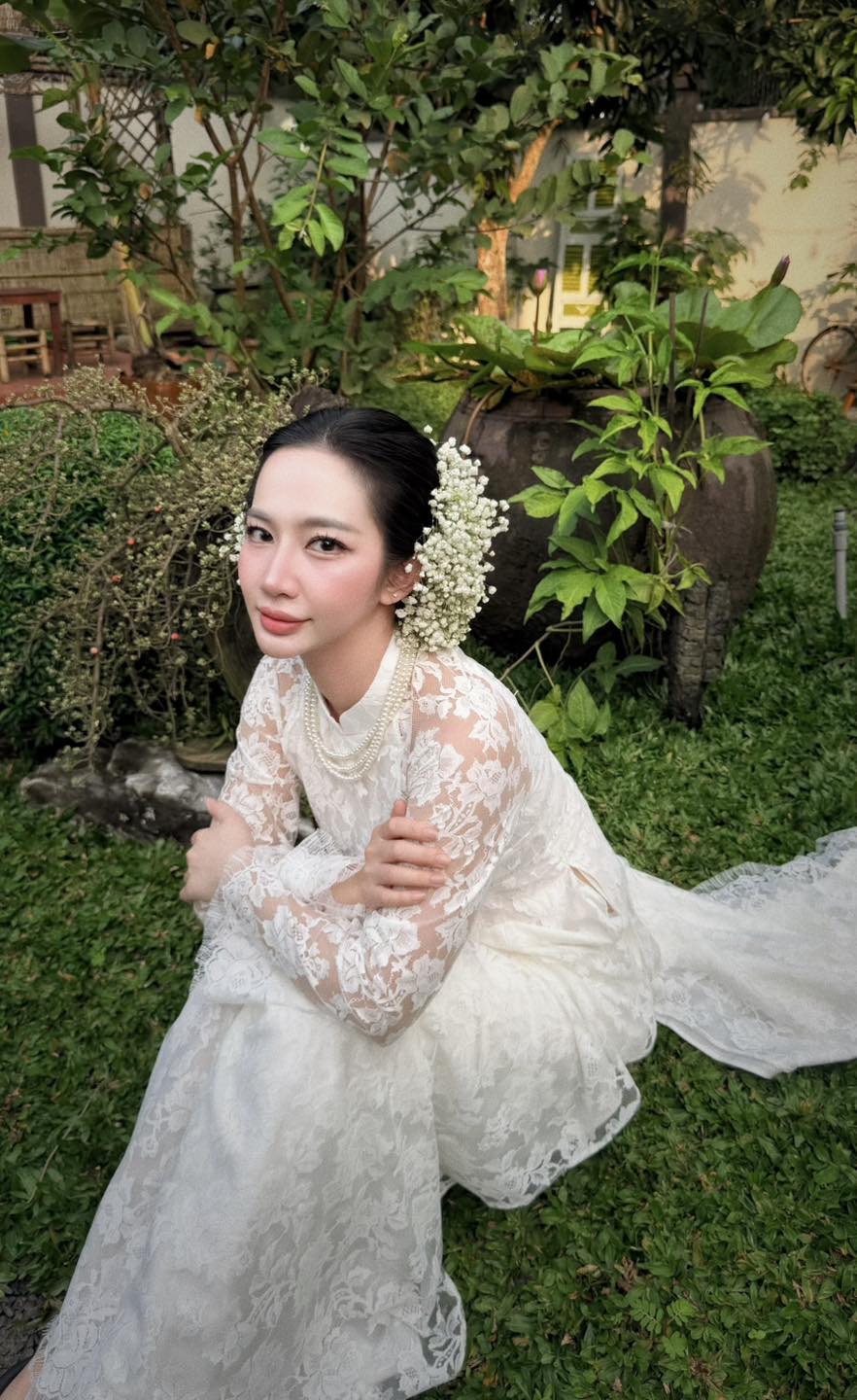 Quỳnh Trang hiếm khi chia sẻ về chồng