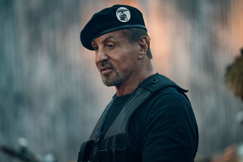 Hình ảnh Stallone trong phim hành động