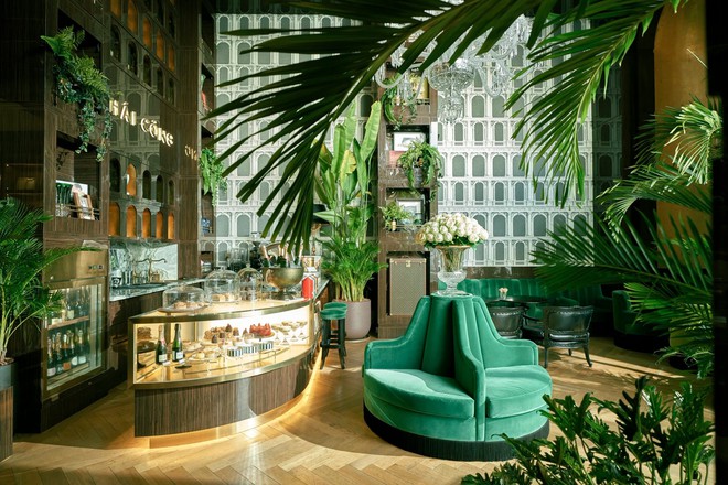 Không gian quán cà phê Thái Công