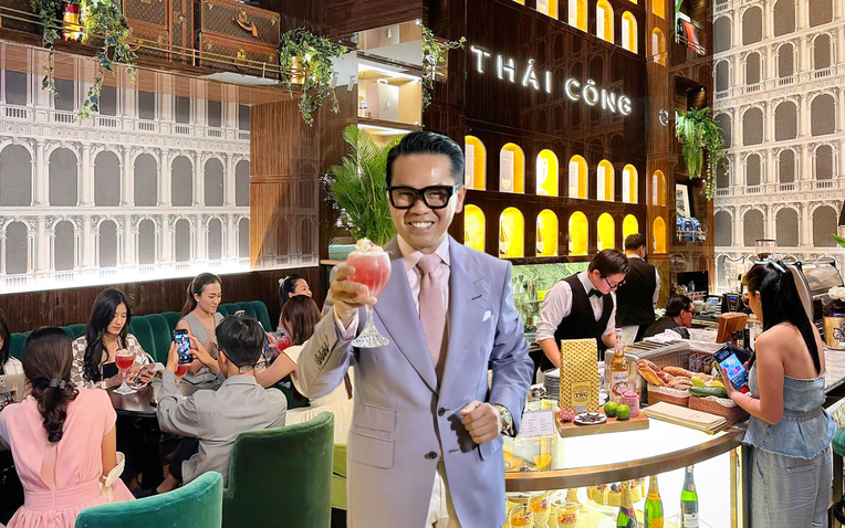 Không gian nội thất quán cà phê Thái Công