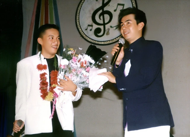 Ca sĩ Đoan Trường cùng Lam Trường, Đan Trường và Vân Trường