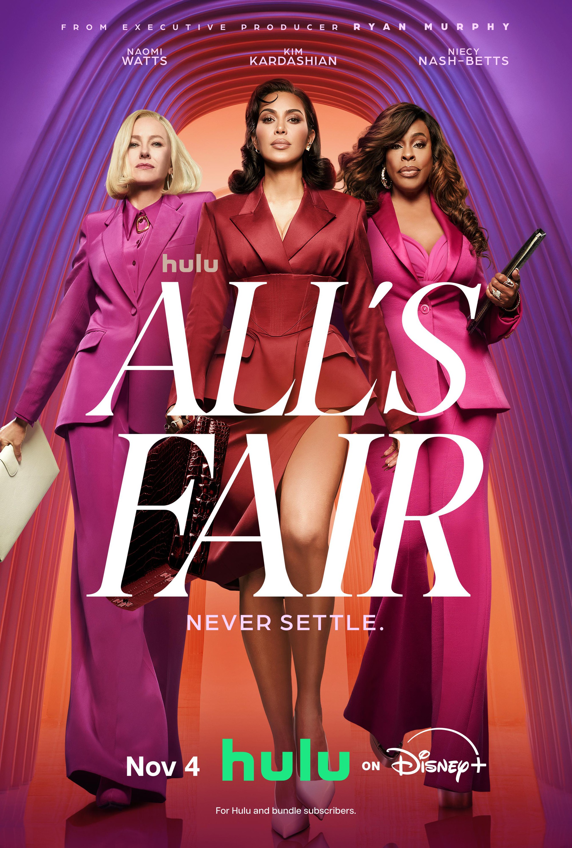 Poster phim All's Fair với Kim Kardashian