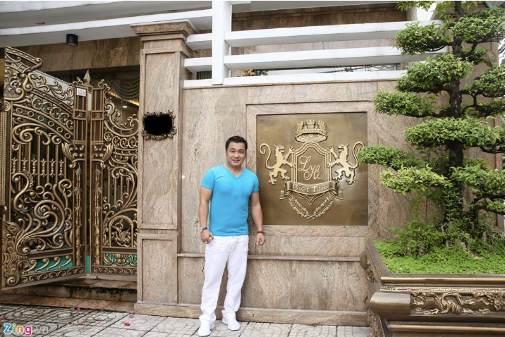 Biệt thự rộng lớn của Lý Hùng Biệt thự của Lý Hùng tại TP.HCM
