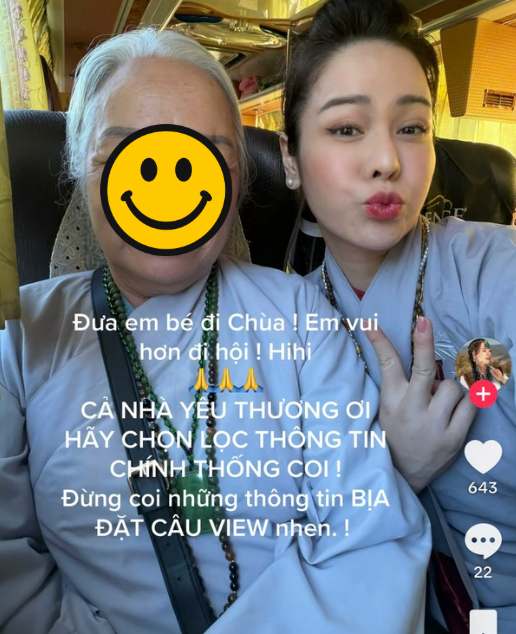Đính chính của Nhật Kim Anh Nữ diễn viên 8x sau đó đã gấp rút lên tiếng đính chính trên mạng xã hội