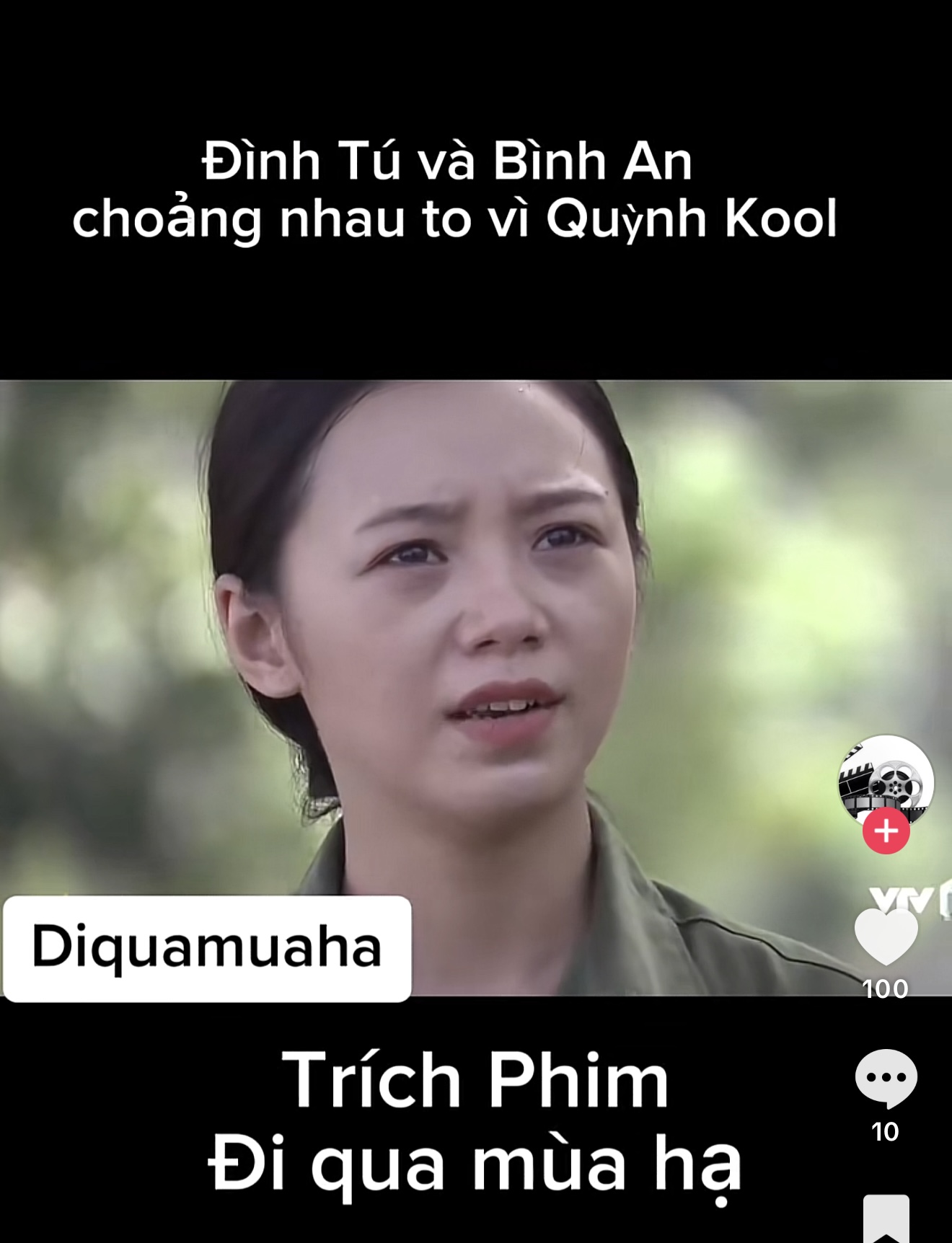 Tạo hình Quỳnh Kool trong Đi Qua Mùa Hạ Quỳnh Kool vai Quế với vẻ ngoài mộc mạc