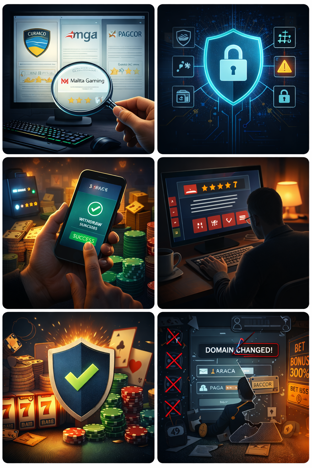 Các yếu tố đảm bảo an toàn trong cờ bạc online